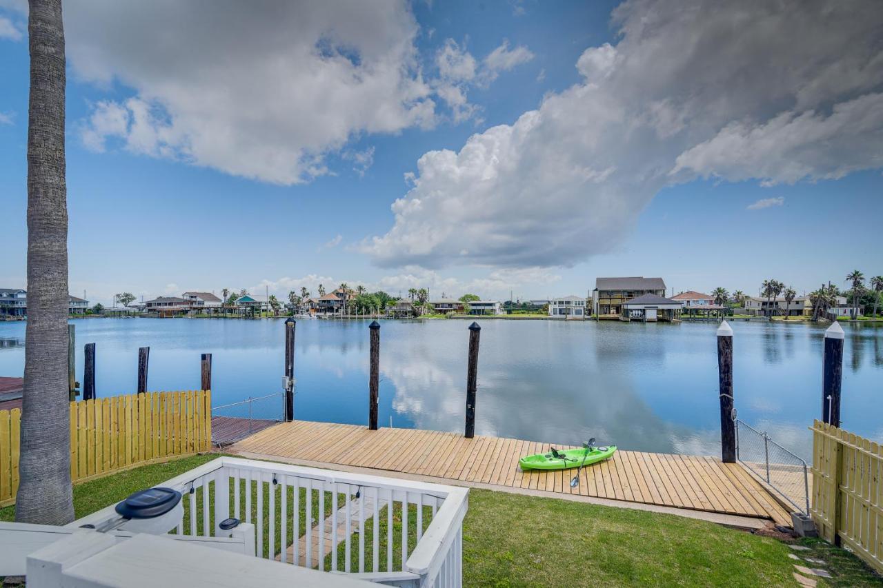 Waterfront Galveston Bay Retreat - 4 Mi To Beach! المظهر الخارجي الصورة