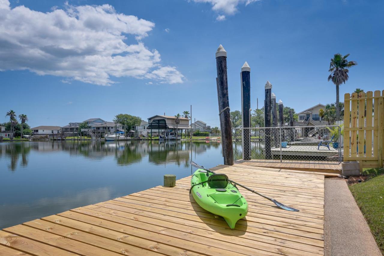 Waterfront Galveston Bay Retreat - 4 Mi To Beach! المظهر الخارجي الصورة